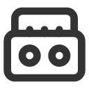 иконка boom box, boom, box, коробка