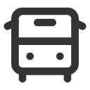 иконка bus front, bus, автобус, front
