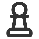 иконка chess pawn, chess, шахматы, pawn