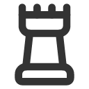 иконки chess rook, chess, шахматы, rook