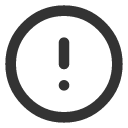 иконка circle alert, circle, alert, предупреждение