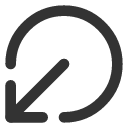 иконки circle arrow out down left, circle, arrow, стрелка, out, down, left