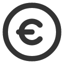 иконки circle euro, circle, euro, евро
