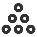 иконки circle pile, circle, pile