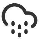 иконки cloud drizzle, cloud, облако, drizzle