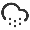 иконка cloud snow, погода, cloud, облако, snow