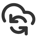иконка cloud sync, cloud, облако, sync, синхронизация