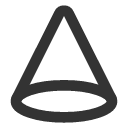 иконка cone, дорожный конус