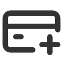 иконка credit card plus, credit, карточка, card, кредитная карточка, plus, плюс