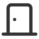 иконки door closed, door, дверь, closed