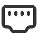 иконки ethernet port, ethernet, port