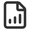 иконка file chart column increasing, file, файл, chart, график, column, increasing