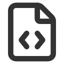 иконки file code, file, файл, code, код