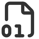 иконка file digit, file, файл, digit