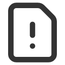 иконка file exclamation point, file, файл, exclamation, предупреждение, point