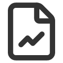 иконка file chart, file, файл, chart, график