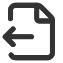иконки file output, file, файл, output
