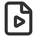 иконки file play, file, файл, play, играть