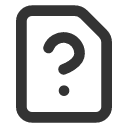 иконка file question mark, file, файл, question, вопрос, mark, маркер