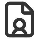 иконка file user, file, файл, user, пользователь