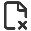 иконки file x corner, file, файл, corner