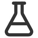 иконка flask conical, flask, conical