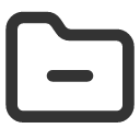 иконки folder minus, folder, папка, minus, минус