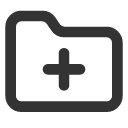 иконки folder plus, folder, папка, plus, плюс