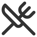 иконка fork knife crossed, fork, погрузчик, knife, нож, crossed