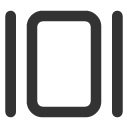 иконка gallery horizontal, gallery, галерея, horizontal, документ