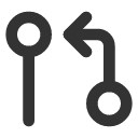 иконки git pull request arrow, git, pull, request, arrow, стрелка