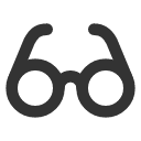 иконка glasses, очки