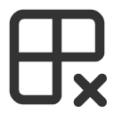 иконка grid 2x2 x, grid, игра, 2x2