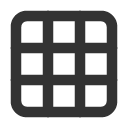 иконка grid 3 x 3, grid, игра