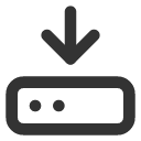 иконка hard drive download, hard, жесткий диск, drive, download, скачать