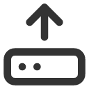 иконка hard drive upload, hard, жесткий диск, drive, upload, загрузка