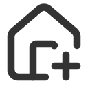 иконки house plus, house, дом, plus, плюс