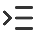 иконки indent increase, indent, increase