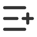 иконки list plus, list, plus, плюс