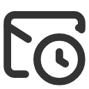 иконка mail clock, mail, почта, clock, часы
