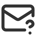 иконка mail question mark, mail, почта, question, вопрос, mark, маркер