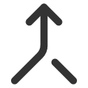 иконки merge, стрелка