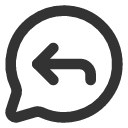 иконка message circle reply, message, сообщение, circle, reply, ответить