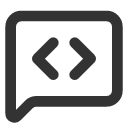 иконка message square code, message, сообщение, square, code, код