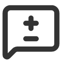 иконка message square diff, message, сообщение, square, diff
