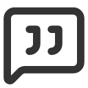 иконка message square quote, message, сообщение, square, quote, цитата