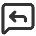 иконка message square reply, message, сообщение, square, reply, ответить