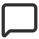 иконка message square, message, сообщение, square