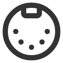 иконки midi port, midi, port