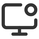 иконка monitor dot, monitor, монитор, dot